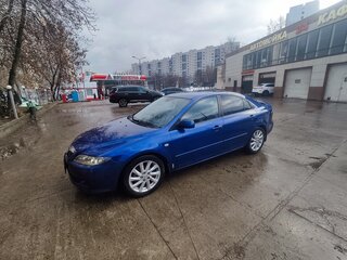 2007 Mazda 6 I (GG) Рестайлинг, синий, 690000 рублей, вид 5