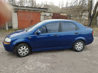 2005 Chevrolet Aveo I, синий, 270000 рублей, вид 2
