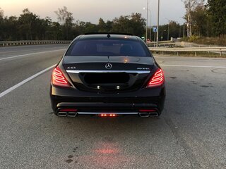 2014 Mercedes-Benz S-Класс AMG 63 AMG Long III (W222, C217), чёрный, 9050000 рублей, вид 2