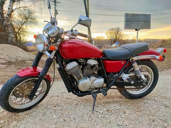 1996 Honda VRX 400, красный, 300000 рублей - вид 1