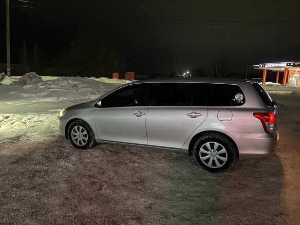 2010 Toyota Corolla Fielder X (E140, E150) Рестайлинг, серый, 1150000 рублей - вид 8