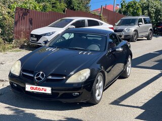 2004 Mercedes-Benz SLK-Класс 200 II (R171), чёрный, 1220000 рублей, вид 2