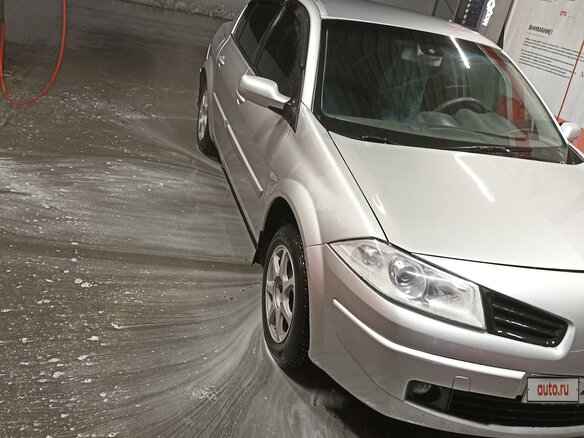 2008 Renault Megane II Рестайлинг, серебристый, 480000 рублей