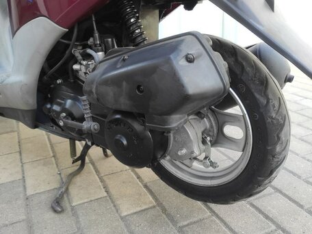 1997 Honda Dio, красный, 75000 рублей, вид 4