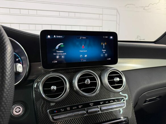 2021 Mercedes-Benz GLC Coupe AMG 43 AMG I (C253) Рестайлинг, чёрный - вид 19