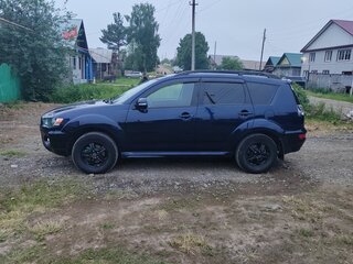 2010 Mitsubishi Outlander II Рестайлинг, синий, 1070000 рублей, вид 2