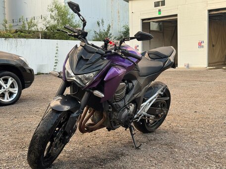 2013 Kawasaki Z 800, фиолетовый, 430000 рублей, вид 1