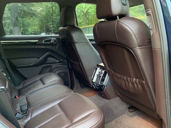 2012 Porsche Cayenne S II (958), синий, 3300000 рублей - вид 19