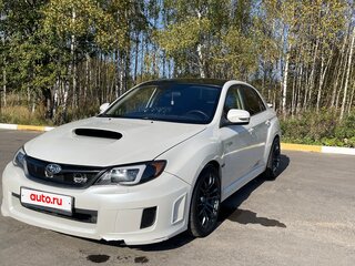 2012 Subaru Impreza WRX III Рестайлинг, белый, 1375000 рублей, вид 4