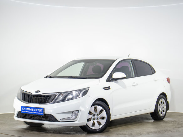 2015 Kia Rio 6-speed III, белый - вид 2