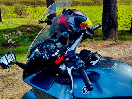 2004 Yamaha FJR1300, зелёный, 700000 рублей, вид 2