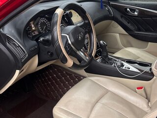 2017 Infiniti Q50 I Рестайлинг, красный, 2650000 рублей, вид 5