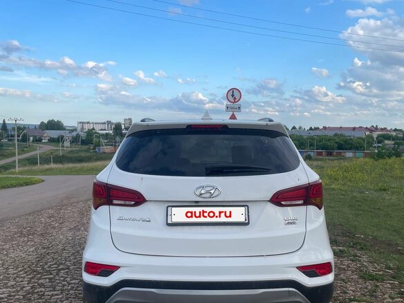 2016 Hyundai Santa Fe III Рестайлинг, серебристый - вид 5