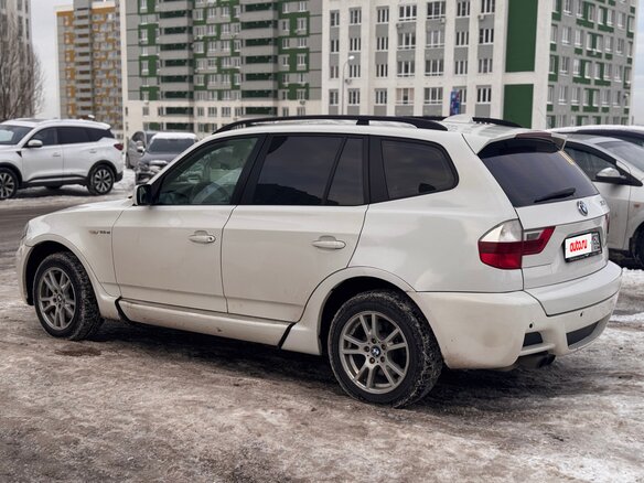 2007 BMW X3 25i I (E83) Рестайлинг, белый, 900000 рублей - вид 5