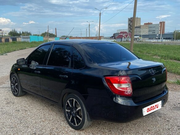 2013 Lada (ВАЗ) Granta I, синий, 440000 рублей - вид 5