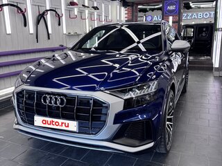 2020 Audi Q8 50 TDI I (4M), синий, 9700000 рублей, вид 5