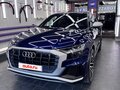 2020 Audi Q8 50 TDI I (4M), синий, 9700000 рублей - вид 4