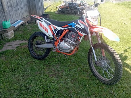 2024 Xmotos XZ250 Cross, белый, 130000 рублей, вид 4