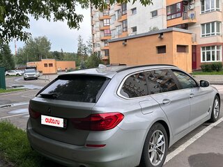 2019 BMW 5 серии 520d VII (G30/G31/G38), серебристый, 3200000 рублей, вид 2