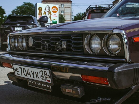 1981 Nissan Skyline GT 5-speed V (C210), фиолетовый, 3200000 рублей - вид 28