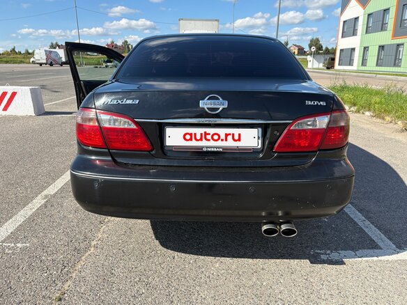 2001 Nissan Maxima V (A33), чёрный, 300000 рублей - вид 6