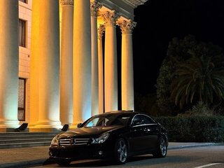 2007 Mercedes-Benz CLS AMG 63 AMG I (C219), чёрный, 2950000 рублей, вид 3