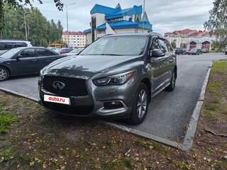 2017 Infiniti QX60 I Рестайлинг, серый, 2000000 рублей, вид 1