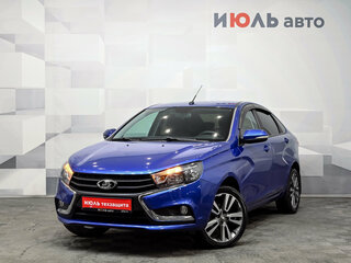 2022 Lada (ВАЗ) Vesta I, синий, 1090000 рублей, вид 1
