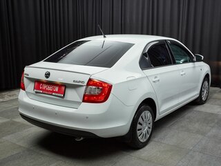2015 Skoda Rapid I, белый, 847000 рублей, вид 4
