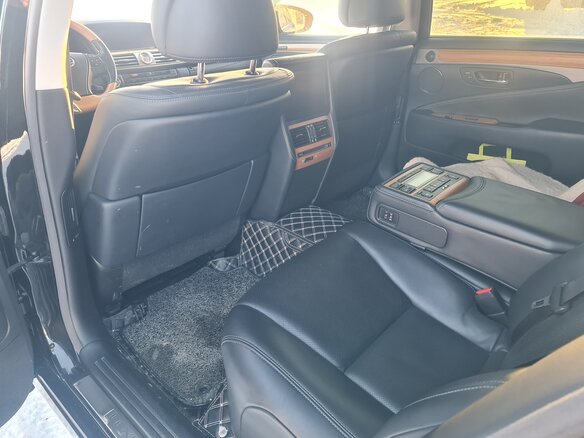 2014 Lexus LS 460 IV Рестайлинг 2, чёрный, 3800000 рублей - вид 17