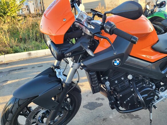 2009 BMW F 800 R, оранжевый, 450000 рублей - вид 6