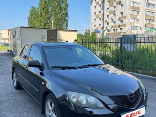 2008 Mazda 3 I (BK) Рестайлинг, чёрный, 525000 рублей, вид 3