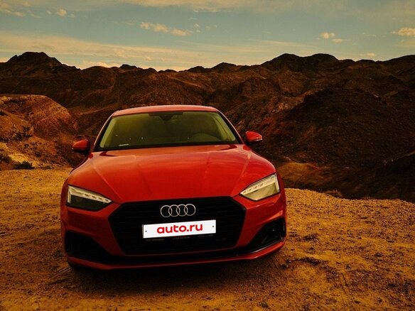 2022 Audi A5 Sportback 40 TFSI II (F5) Рестайлинг, красный, 2950000 рублей