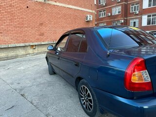 2008 Hyundai Accent ТагАЗ II, синий, 380000 рублей, вид 4