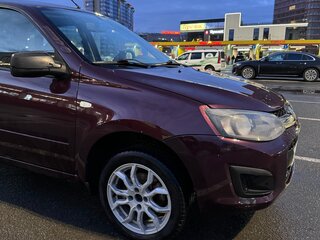 2014 Lada (ВАЗ) Kalina II, пурпурный, 450000 рублей, вид 2