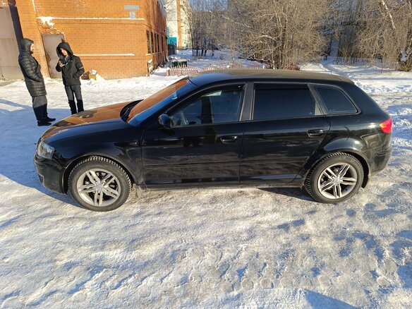 2006 Audi A3 II (8P) Рестайлинг 1, чёрный, 750000 рублей - вид 7