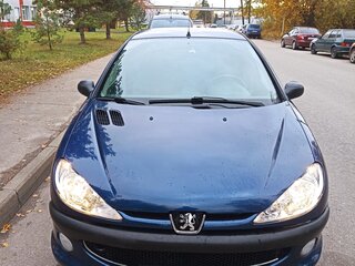 2007 Peugeot 206, синий, 330000 рублей, вид 3