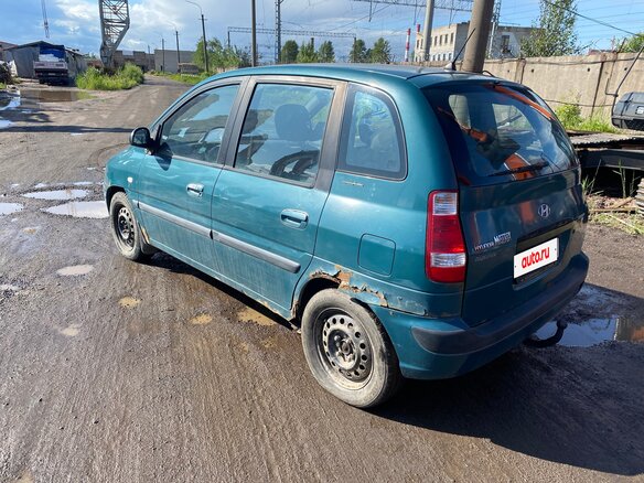 2005 Hyundai Matrix I Рестайлинг, зелёный, 140000 рублей - вид 6