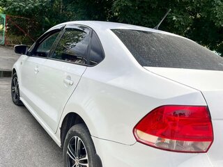 2013 Volkswagen Polo V, белый, 487000 рублей, вид 3