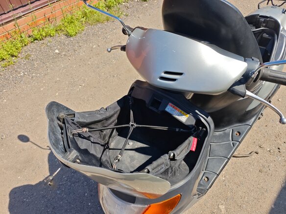 2000 Suzuki Lets 2, серебристый, 45000 рублей - вид 11