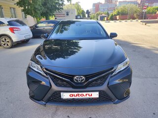 2020 Toyota Camry US Market VIII (XV70), чёрный, 2650000 рублей, вид 3