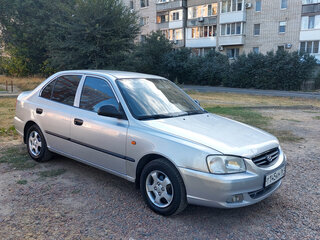 2006 Hyundai Accent ТагАЗ II, серебристый, 450000 рублей, вид 4