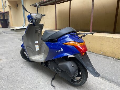 2017 Suzuki Lets 5, синий, 89000 рублей, вид 2