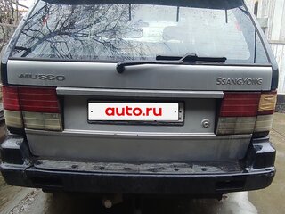 1996 SsangYong Musso I, чёрный, 400000 рублей, вид 2
