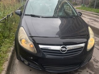 2007 Opel Corsa D, чёрный, 290000 рублей, вид 1