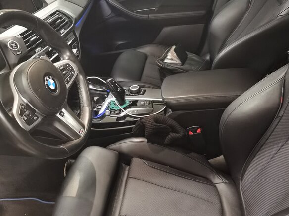 2018 BMW X3 20d xDrive III (G01), чёрный - вид 11