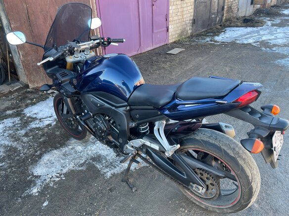 2007 Yamaha FZ1, синий, 550000 рублей - вид 24
