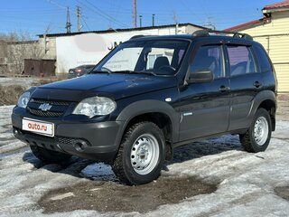 2012 Chevrolet Niva I Рестайлинг, чёрный, 800000 рублей, вид 2