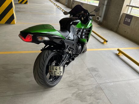2006 Kawasaki ZX-14R, зелёный, 650000 рублей, вид 5