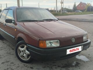 1989 Volkswagen Passat B3, пурпурный, 100000 рублей, вид 2